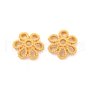 925 Sterling Silver Bead Caps STER-U002-02G-1