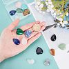 SUPERFINDINGS 16Pcs 16 Style Gemstone Cabochons G-FH0001-44-3