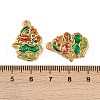 304 Stainless Steel Enamel Pendants STAS-Z140-08G-3