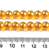 Electroplate Transparent Glass Beads Strands X-GLAA-T032-T8mm-AB11-4