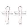304 Stainless Steel Pendants STAS-T065-13P-1