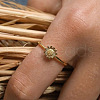 Brass Finger Rings for Women FS-WGD07B7-09-3