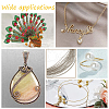 2-Ply Brass Jewelry Wire KK-WH0084-26A-6