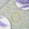 HOBBIESAY 400Pcs 2 Colors Alloy Beads FIND-HY0002-75-5