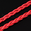 Braided Imitation Leather Cords LC-S002-5mm-01-2