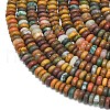 Natural Ocean Jasper Beads Strands G-P575-A36-4x2mm-3