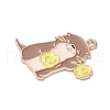 Alloy Enamel Pendants ENAM-C027-01C-01-2