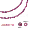  2 Strands Natural Garnet Bead Strands G-NB0004-16-2