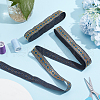 GOMAKERER 2 Rolls Ethnic Style Polyester Ribbon OCOR-GO0001-30A-4