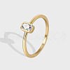 Simple Style Brass Cubic Zirconia Finger Rings for Women FS-WGDD3D9-01-3