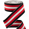 Gorgecraft 4.7 Yards Flat Nylon Striped Elastic Band OCOR-GF0003-84A-1