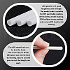 Olycraft 30Pcs ABS Plastic Round Tube KY-OC0001-44B-4