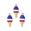 Alloy Enamel Pendants ENAM-K067-39-2