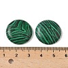 Synthetic Malachite Cabochons G-C189-05D-3