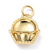 Real 18K Gold Plated Brass Charms KK-L206-004A-G-4