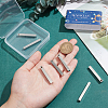 SUNNYCLUE 10Pcs 304 Stainless Steel Pendants FIND-SC0010-30-3