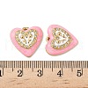 304 Stainless Steel Rhinestone Pendants STAS-U057-06G-01-3