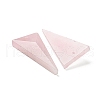Natural Rose Quartz Pendants G-Q006-08D-2
