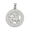 304 Stainless Steel Pendants STAS-C131-03P-04-1