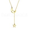 Simple and Stylish Stainless Steel Lariat Necklaces WC5409-3-1