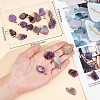 Beebeecraft 20Pcs Natural Amethyst Pendants G-BBC0001-50B-3