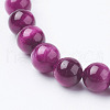 Natural Rose Tiger Eye Beads Strands G-G099-8mm-12-3