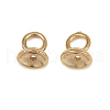 Brass Cup Peg Bails KK-P310-05G-1