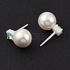 Hypoallergenic Bioceramics Zirconia Ceramic Stud Earrings EJEW-C111-15A-3