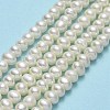 Natural Cultured Freshwater Pearl Beads Strands PEAR-A005-03A-01-2