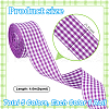   25 Yards 5 Colors Polyester Ribbon OCOR-PH0004-20-2