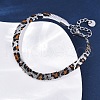 304 Stainless Steel Snake Chain Bracelets for Women BJEW-A034-03P-3