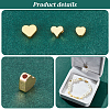   60Pcs 3 Styles Brass Spacer Beads KK-PH0006-61A-4
