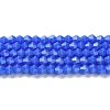 Opaque Solid Color Imitation Jade Glass Beads Strands EGLA-A039-P4mm-D11-1