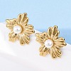 304 Stainless Steel Stud Earrings EJEW-B108-12G-3