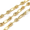 Brass knot Link Chains CHC-C014-30G-1