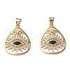 Brass Micro Pave Cubic Zirconia Pendants ZIRC-N039-236-2