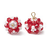 Glass Pendants PALLOY-MZ00673-02-1