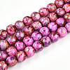 Baking Painted Glass Beads Strands X1-DGLA-N003-10mm-B03-1