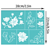 Self-Adhesive Silk Screen Printing Stencil DIY-WH0338-215-2