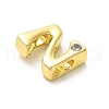 Rack Plating Brass Cubic Zirconia Beads KK-L210-008G-N-2