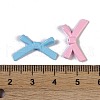 Spray Paint Alloy Beads PALLOY-H145-06-3