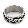 304 Stainless Steel Ring RJEW-B055-03AS-04-2