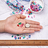 200Pcs 2 Style Transparent Glass Charms GLAA-TA0001-12-5