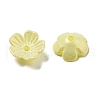 Opaque Acrylic Beads Caps OACR-Z018-05D-2