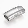 Tarnish Resistant 304 Stainless Steel Magnetic Clasps X-STAS-F130-18P-1