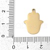 304 Stainless Steel Enamel Pendants STAS-I325-104D-G-3