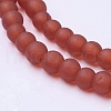 Transparent Glass Bead Strands X-GLAA-S031-4mm-06-1