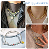 Unicraftale 120Pcs 2 Colors 304 Stainless Steel Round Seamed Beads STAS-UN0060-65C-5