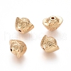 Long-Lasting Plated Alloy Beads PALLOY-E576-01G-2
