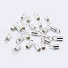 925 Sterling Silver Cord Ends STER-F036-21S-1.5mm-1